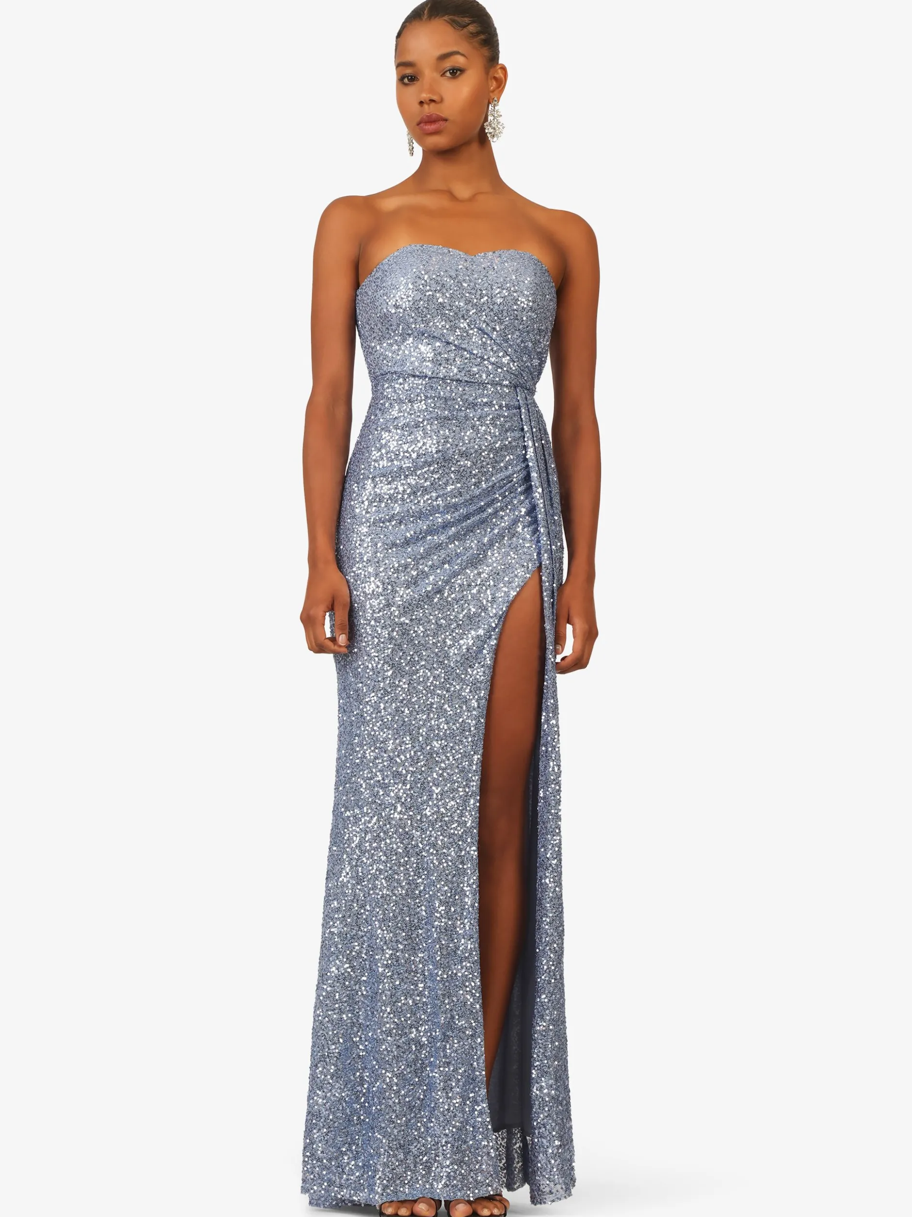 Kraimod Damen Abendkleid in blau - Länge: lang