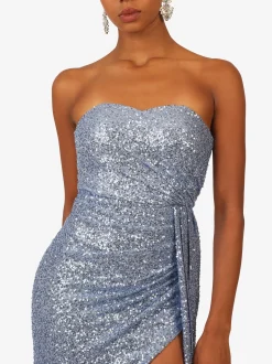 Kraimod Damen Abendkleid in blau - Länge: lang