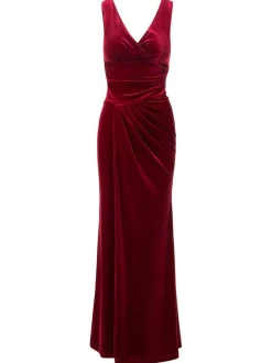 Kraimod Damen Abendkleid in bordeaux - Länge: lang