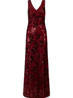 Kraimod Damen Abendkleid in bordeaux - Länge: lang