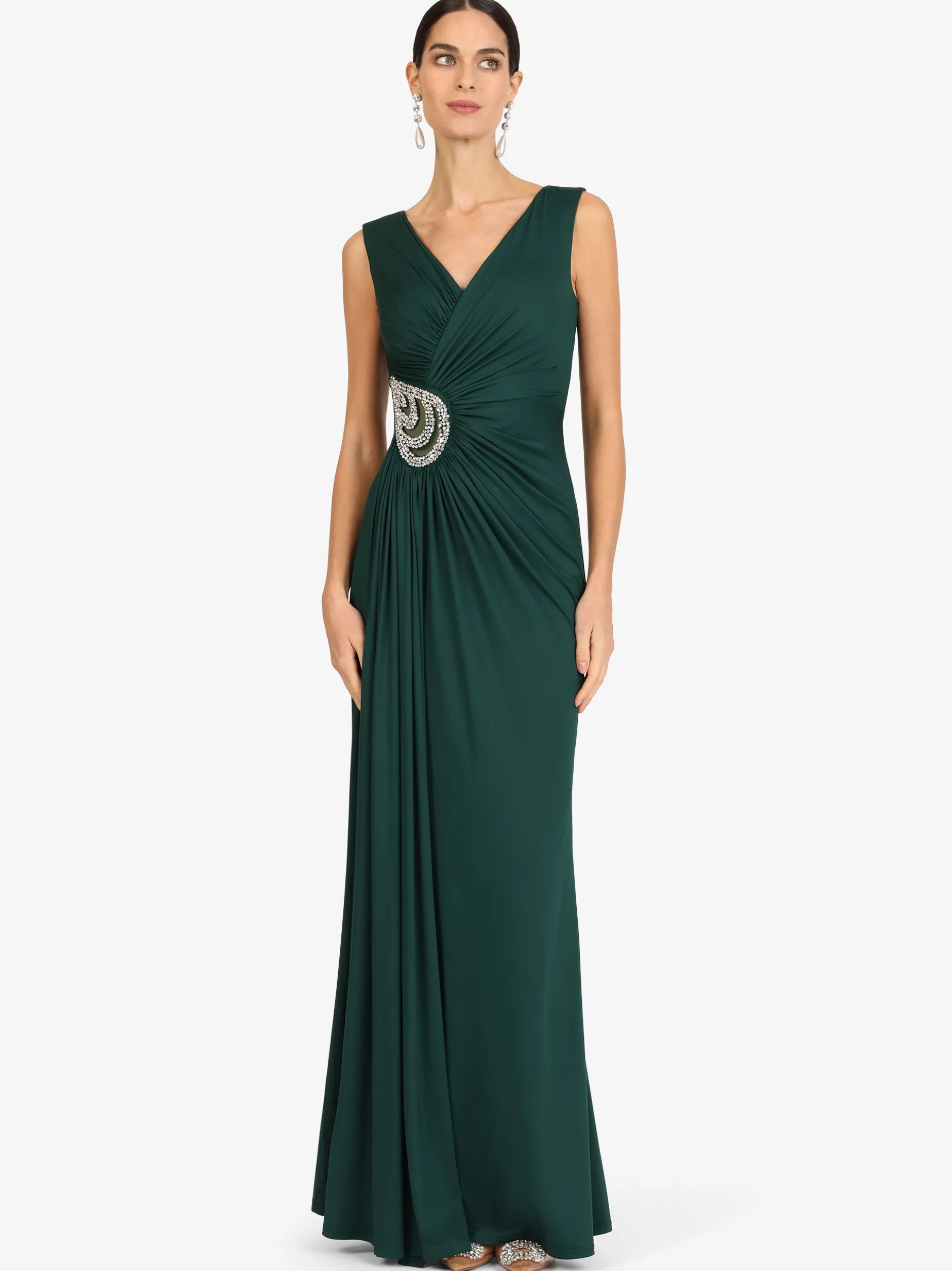 Kraimod Damen Abendkleid in grün - Länge: lang