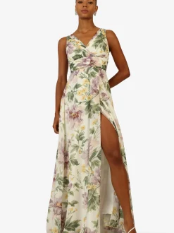 Kraimod Damen Abendkleid in grün - Länge: lang