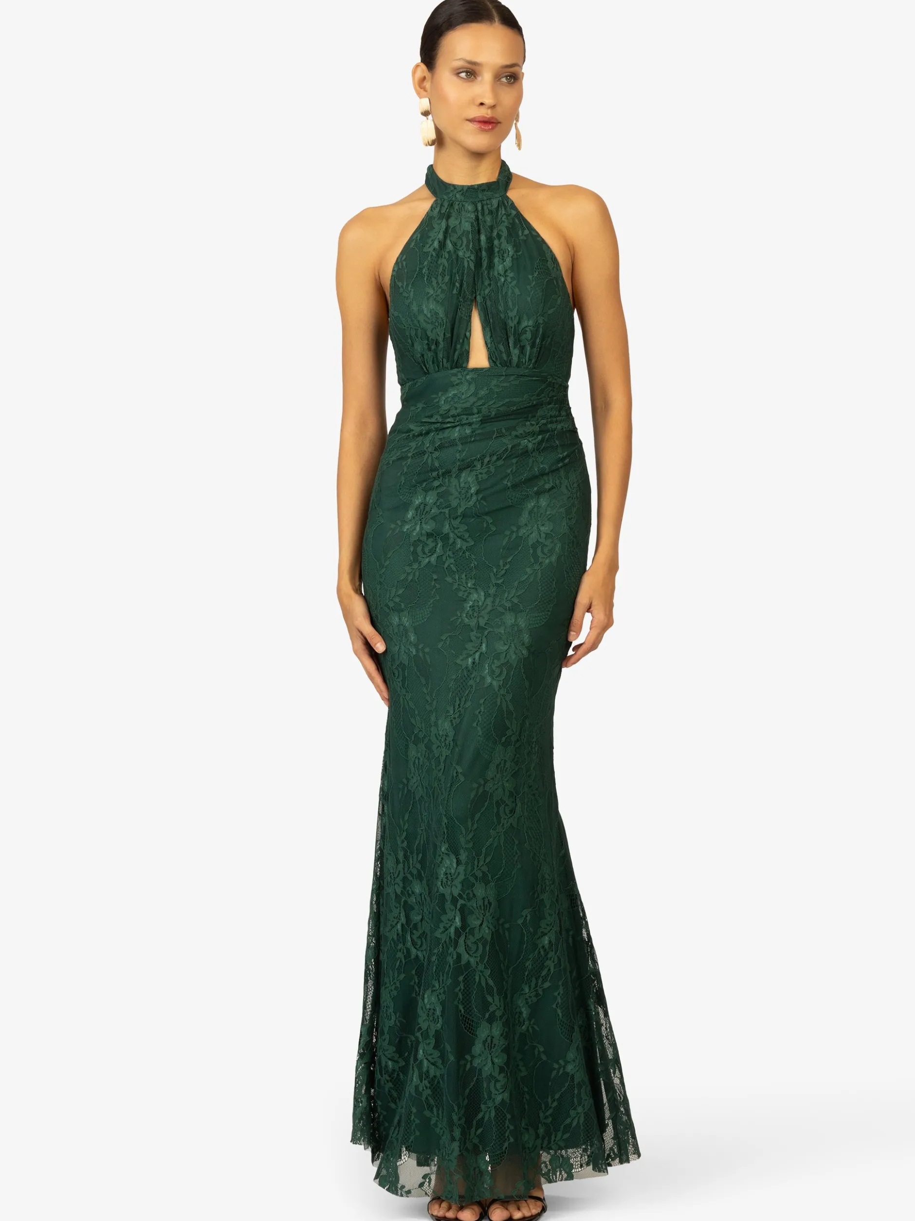 Kraimod Damen Abendkleid in grün - Länge: lang