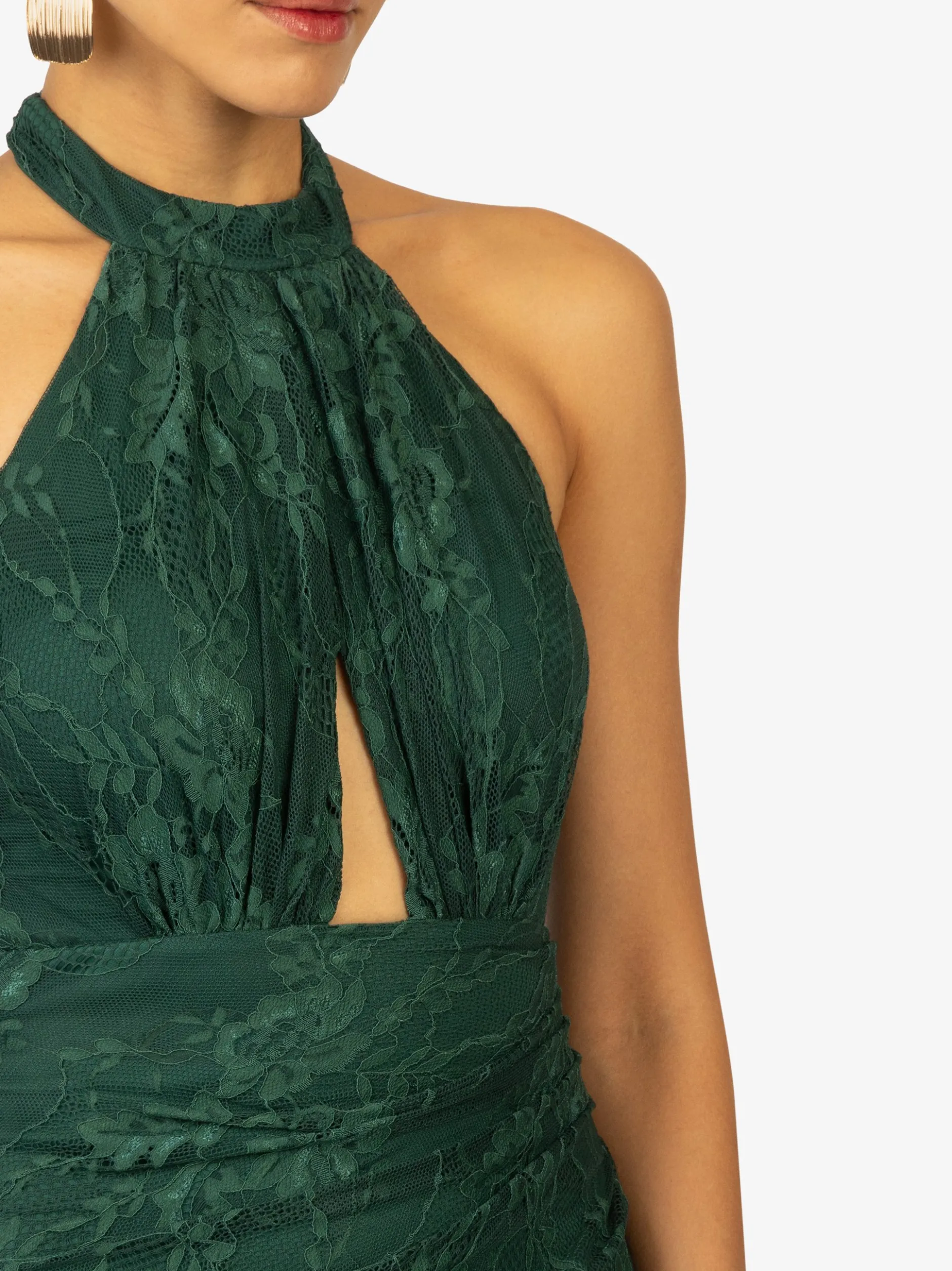 Kraimod Damen Abendkleid in grün - Länge: lang