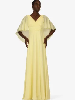 Kraimod Damen Abendkleid in gelb - Länge: lang