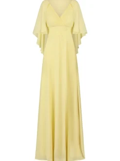 Kraimod Damen Abendkleid in gelb - Länge: lang
