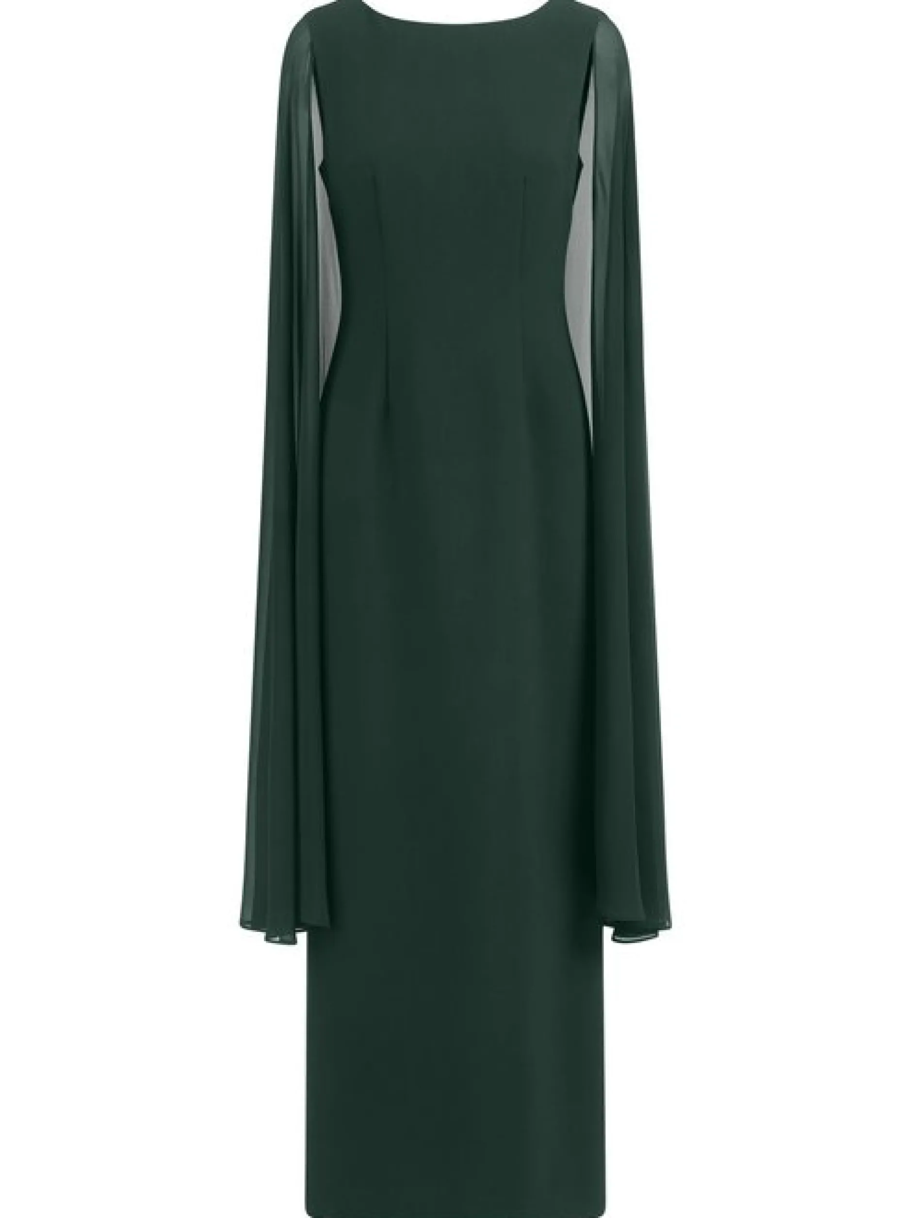 Kraimod Damen Abendkleid in grün - Ausschnitt: Rundhals