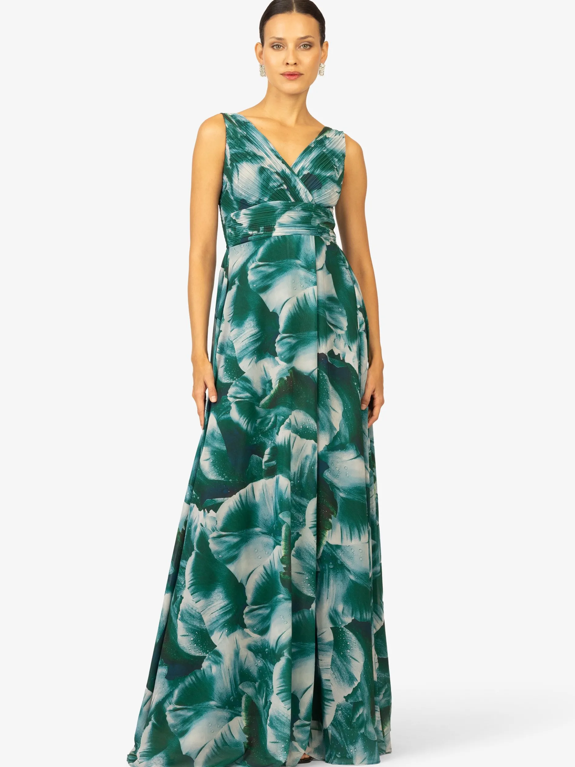 Kraimod Damen Abendkleid in grün - Länge: lang