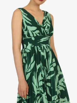 Kraimod Damen Abendkleid in grün - Länge: mittel