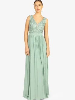 Kraimod Damen Abendkleid in grün - Länge: lang