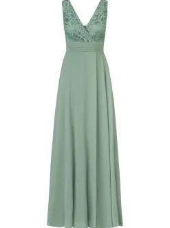 Kraimod Damen Abendkleid in grün - Länge: lang
