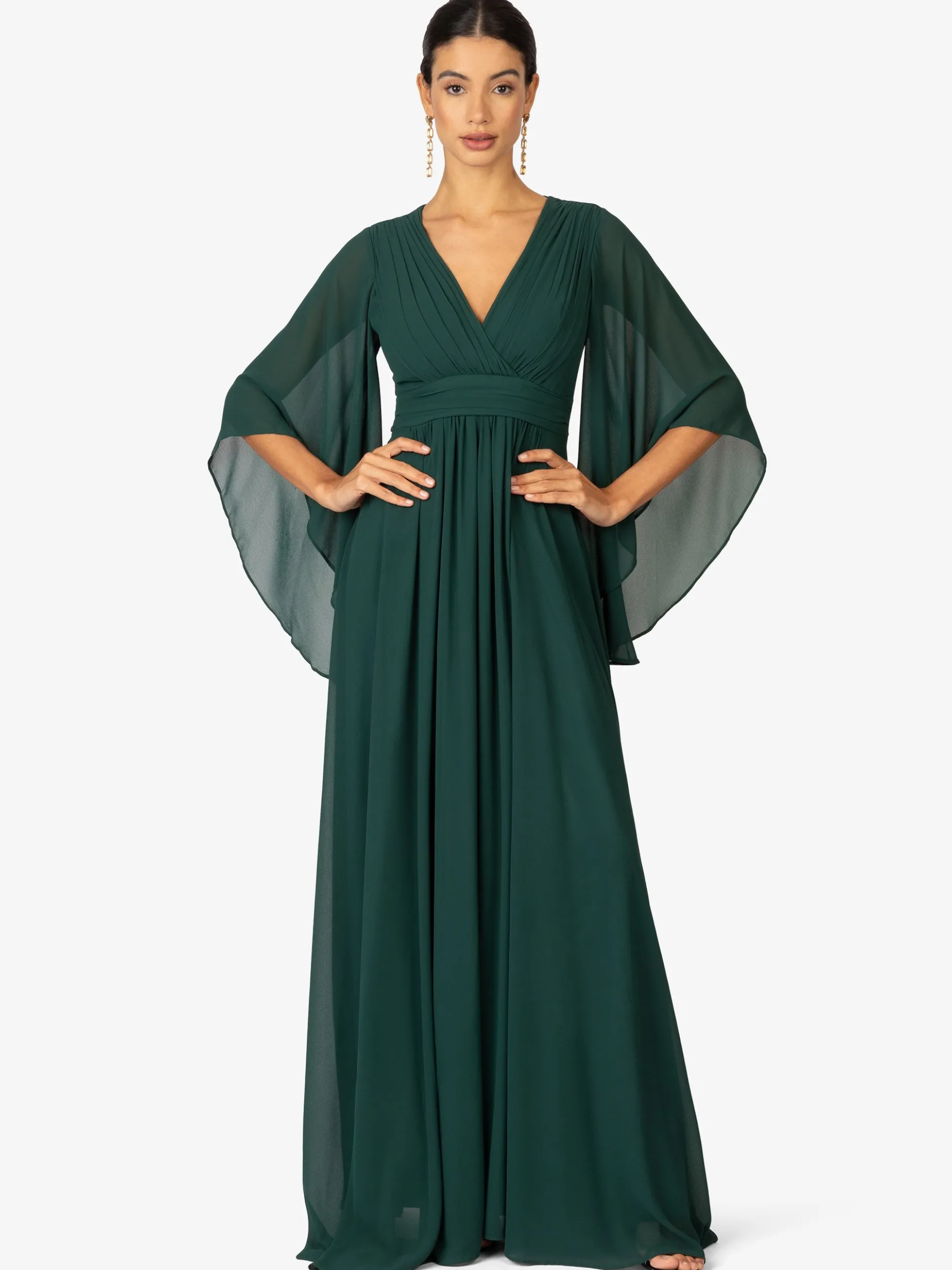 Kraimod Damen Abendkleid in grün - Länge: lang