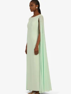 Kraimod Damen Abendkleid in mint - Ausschnitt: Rundhals