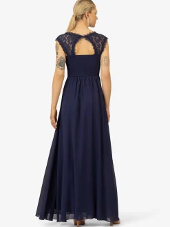 Kraimod Damen Abendkleid in marine - Länge: lang