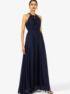 Kraimod Damen Abendkleid in marine - Länge: lang