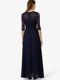 Kraimod Damen Abendkleid in marine - Länge: lang
