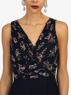 Kraimod Damen Abendkleid. in marine - Länge: lang