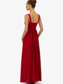 Kraimod Damen Abendkleid in rot - Länge: mittel