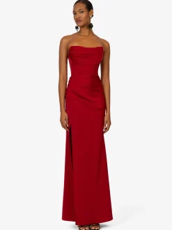 Kraimod Damen Abendkleid in rot - Länge: lang