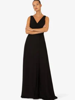 Kraimod Damen Abendkleid in schwarz - Länge: lang