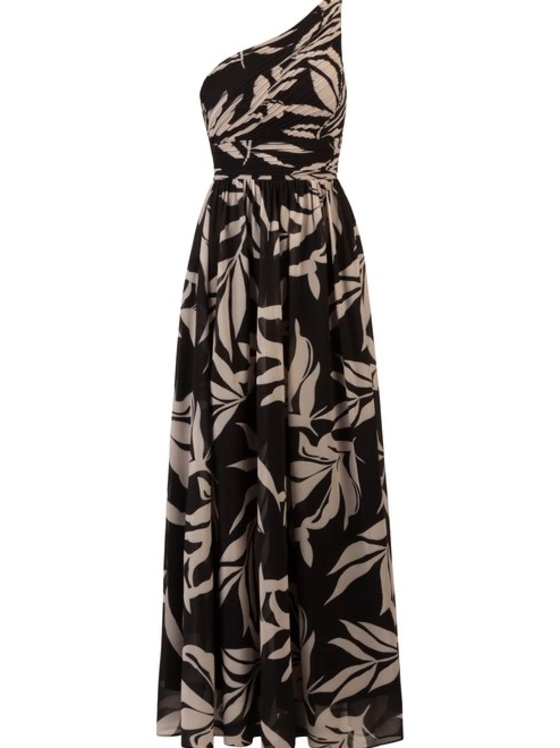 Kraimod Damen Abendkleid in schwarz beige - Länge: lang