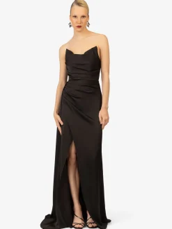 Kraimod Damen Abendkleid in schwarz - Länge: lang