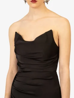 Kraimod Damen Abendkleid in schwarz - Länge: lang