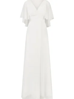 Kraimod Damen Abendkleid in weiß - Länge: lang