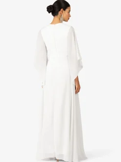 Kraimod Damen Abendkleid in weiß - Länge: lang