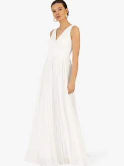 Kraimod Damen Abendkleid in weiß - Länge: lang