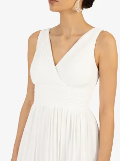 Kraimod Damen Abendkleid in weiß - Länge: lang