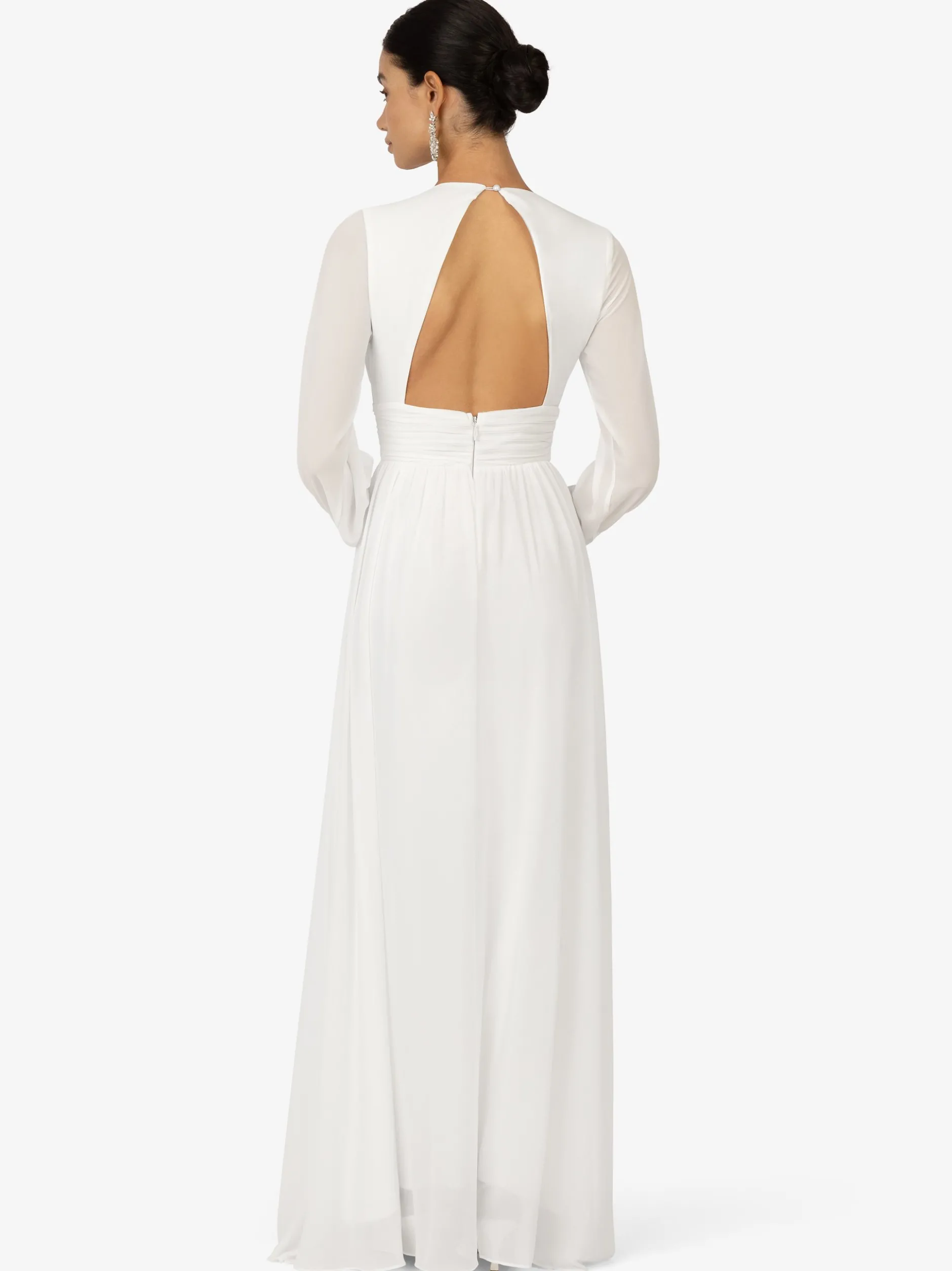Kraimod Damen Abendkleid in weiß - Länge: lang
