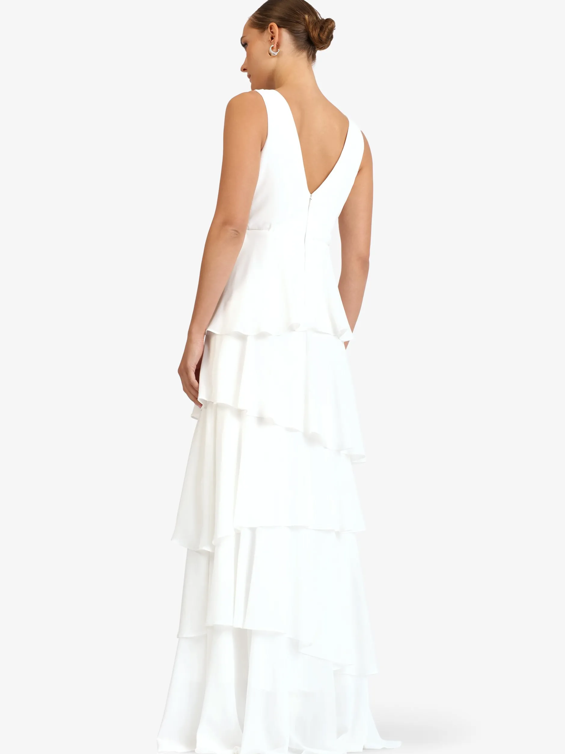 Kraimod Damen Abendkleid in weiß - Länge: lang