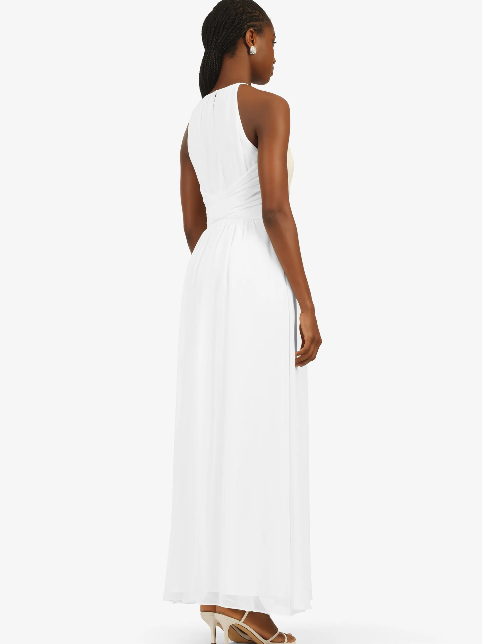 Kraimod Damen Abendkleid in weiß - Länge: lang