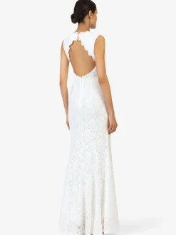 Kraimod Damen Abendkleid in weiß - Länge: lang