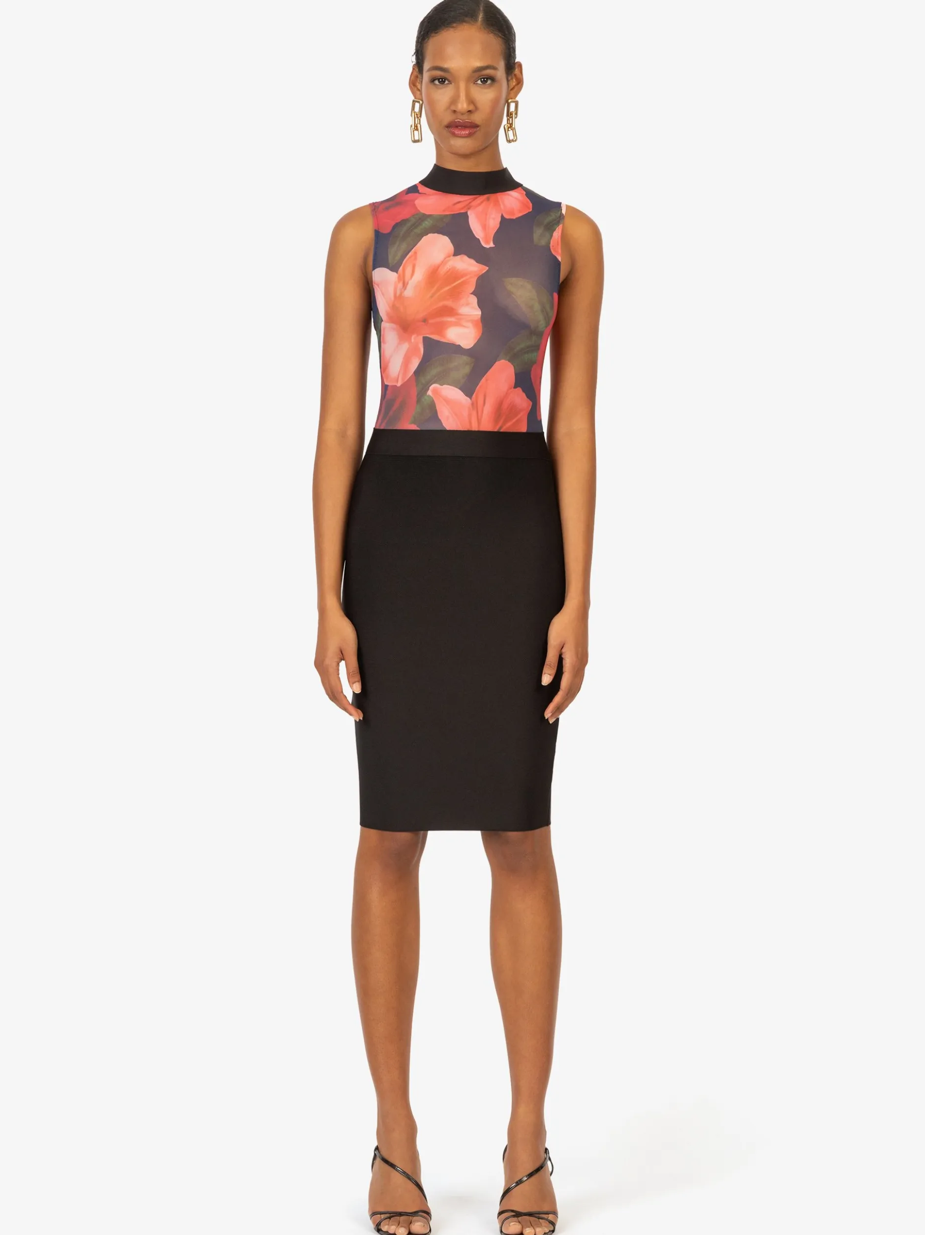 Kraimod Damen Bodycon-Kleid in mehrfarbig