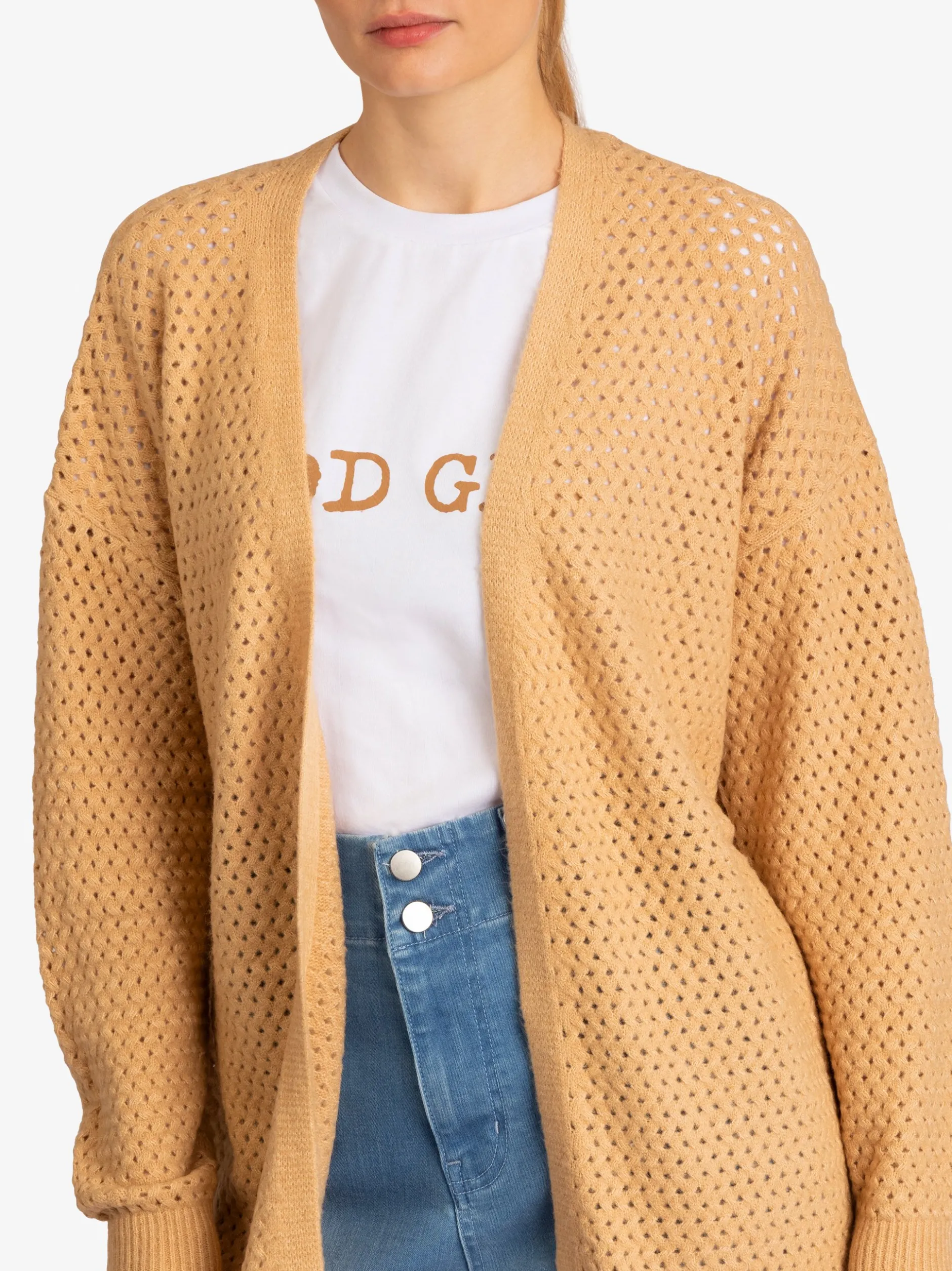 Kraimod Damen Cardigan in camel