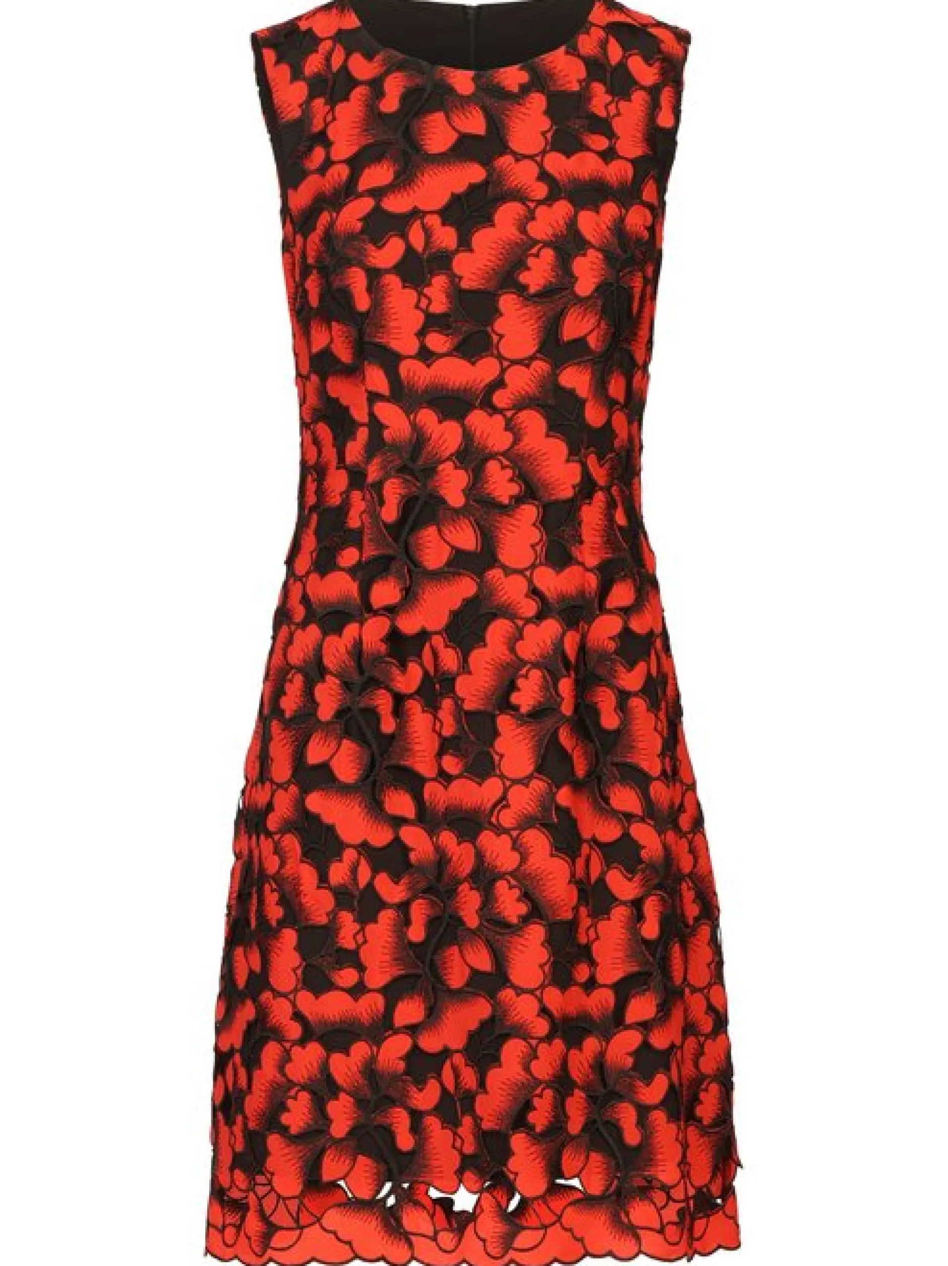 Kraimod Damen Cocktailkleid in rot schwarz