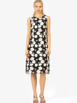Kraimod Damen Cocktailkleid in schwarz weiß