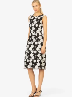 Kraimod Damen Cocktailkleid in schwarz weiß