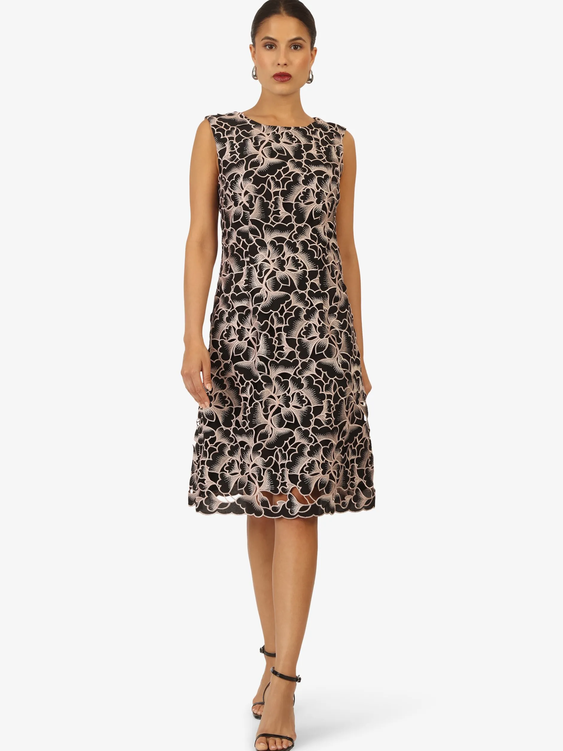 Kraimod Damen Cocktailkleid in schwarz pink
