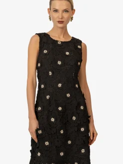 Kraimod Damen Cocktailkleid in schwarz - Länge: mittel