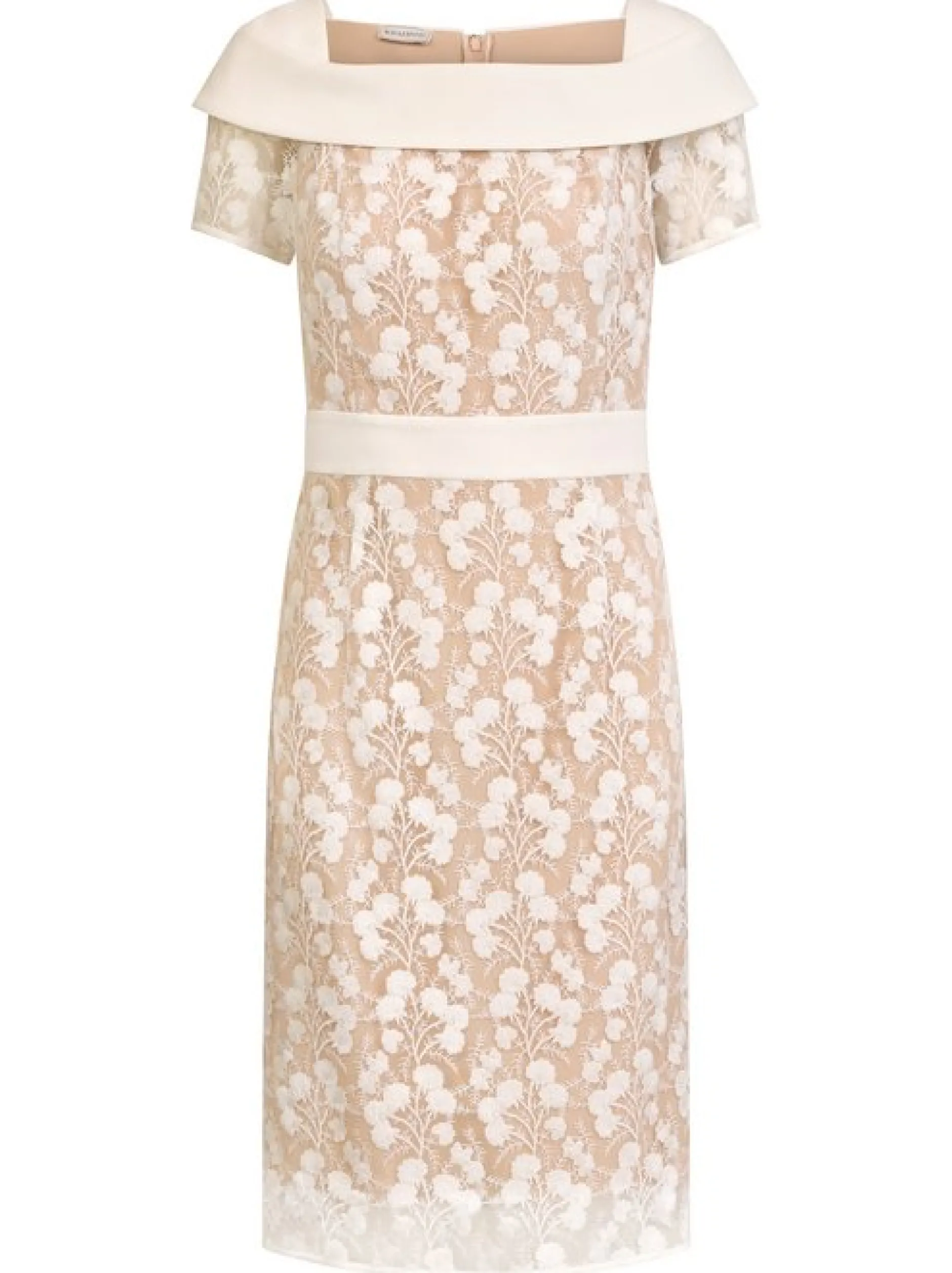 Kraimod Damen Cocktailkleid in beige - Länge: mittel