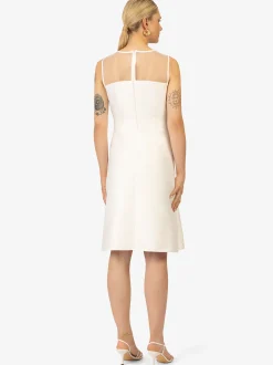 Kraimod Damen Cocktailkleid in weiß - Länge: mittel
