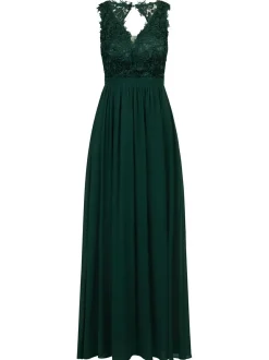 Kraimod Damen Kleid in smaragd - Länge: lang
