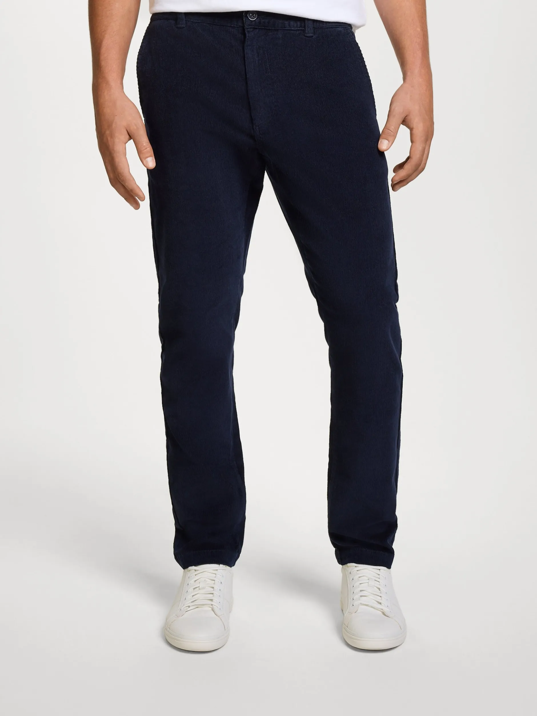 Kronstadt Herren Chinohose - KSEben tapered corduroy chino in blau