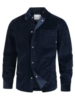Kronstadt Herren Hemd Langarm - KSChandos overshirt in blau