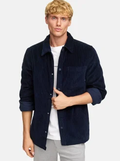 Kronstadt Herren Hemd Langarm - KSChandos overshirt in blau