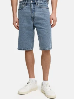 Kronstadt Herren Shorts Jeans - KSBoldgate in bleached denim