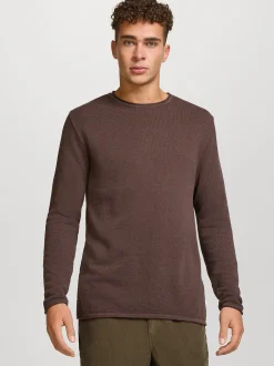 Kronstadt Herren Strickpullover - KSPep in braun